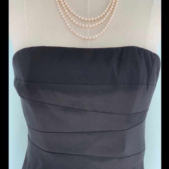 Badgley Mischka Collection Strapless Dress Size 8 - Picture 3 of 5